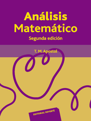 cover image of Análisis matemático